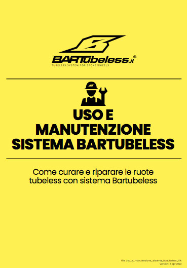 Bartubeless uso e manutenzione